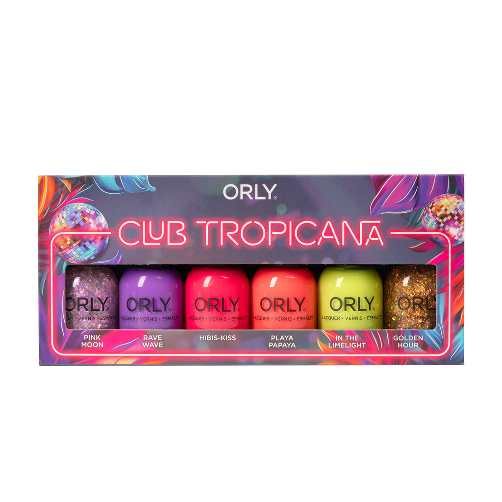 ORLY Club Tropicana 6 Piece Nail Polish Collection