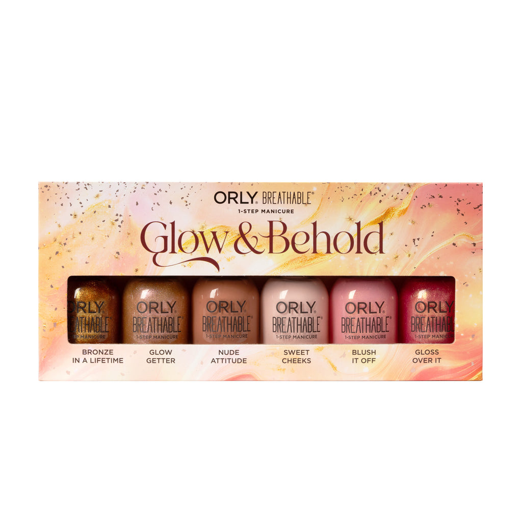 ORLY Glow & Behold Breathable Nail Polish Collection - 6 Piece