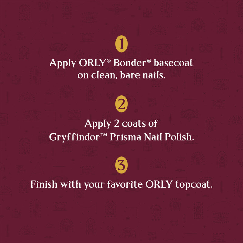 ORLY Harry Potter Gryffindor Nail Polish 18ml