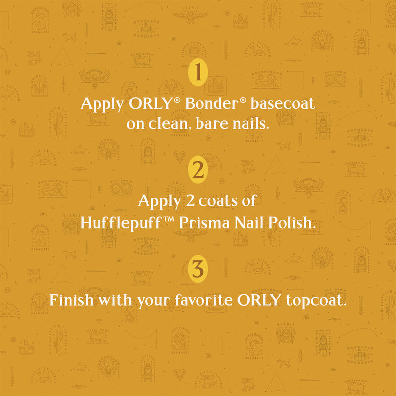 ORLY Harry Potter Hufflepuff Nail Polish 18ml