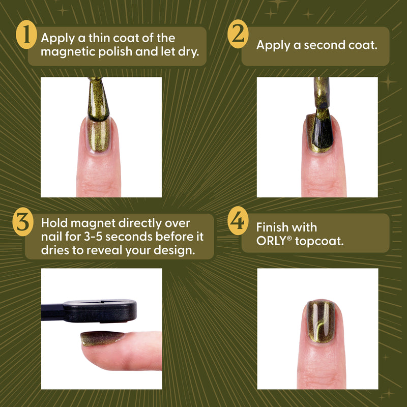 ORLY Harry Potter Polyjuice Potion Nail Polish 18ml & Magnetic Wand