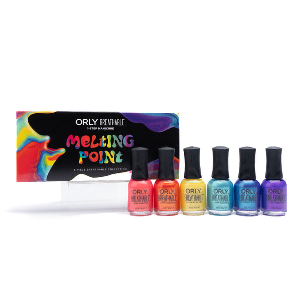 ORLY Melting Point Breathable Nail Polish Collection - 6 Piece