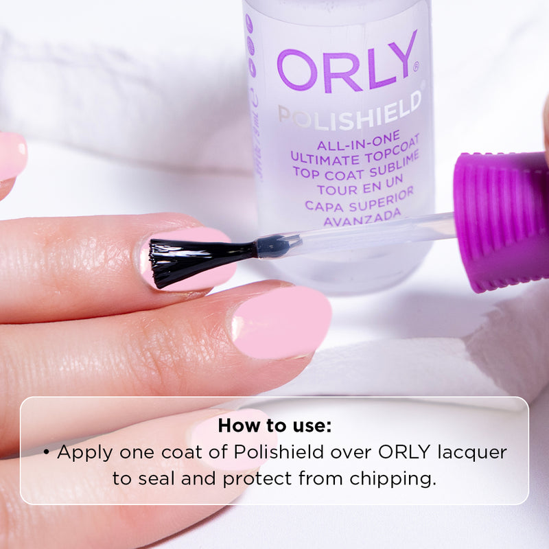 ORLY Polishield 3-in-1 Topcoat 9ml