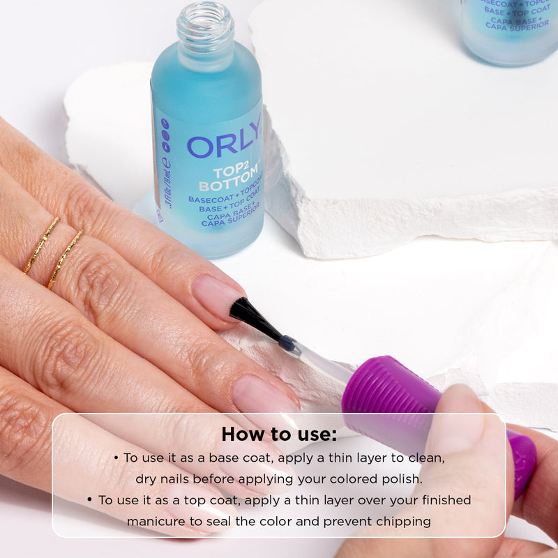 ORLY Top 2 Bottom Basecoat 9ml