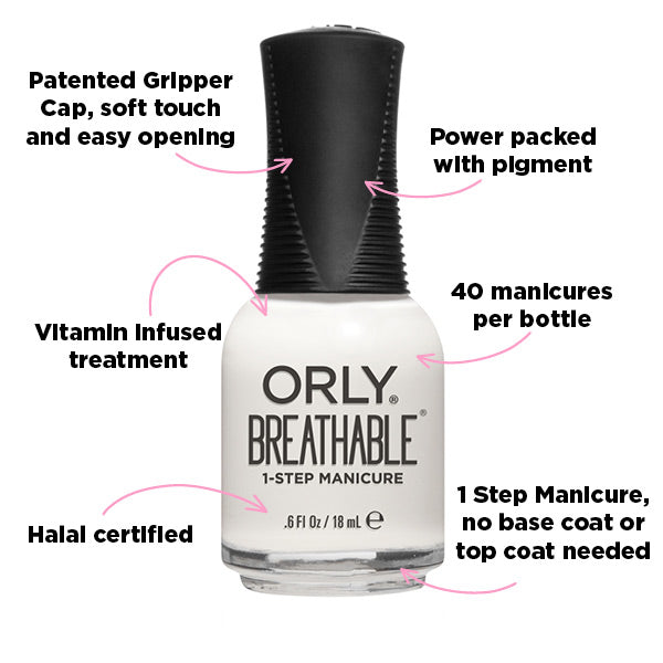 ORLY White Tips Breathable Nail Polish