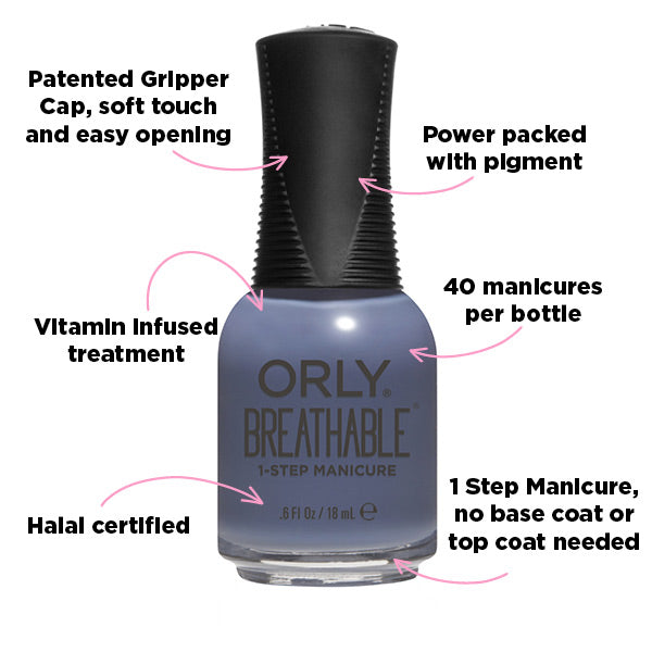 ORLY De-stressed Denim Breathable Nail Polish