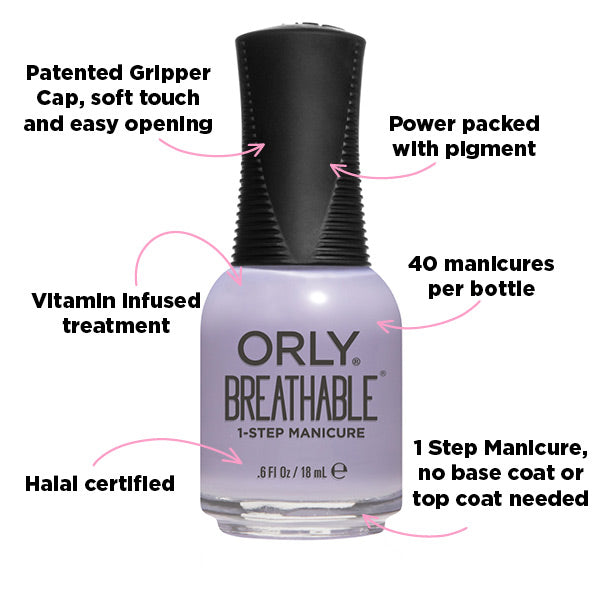 ORLY Just Breathe Breathable Nail Polish