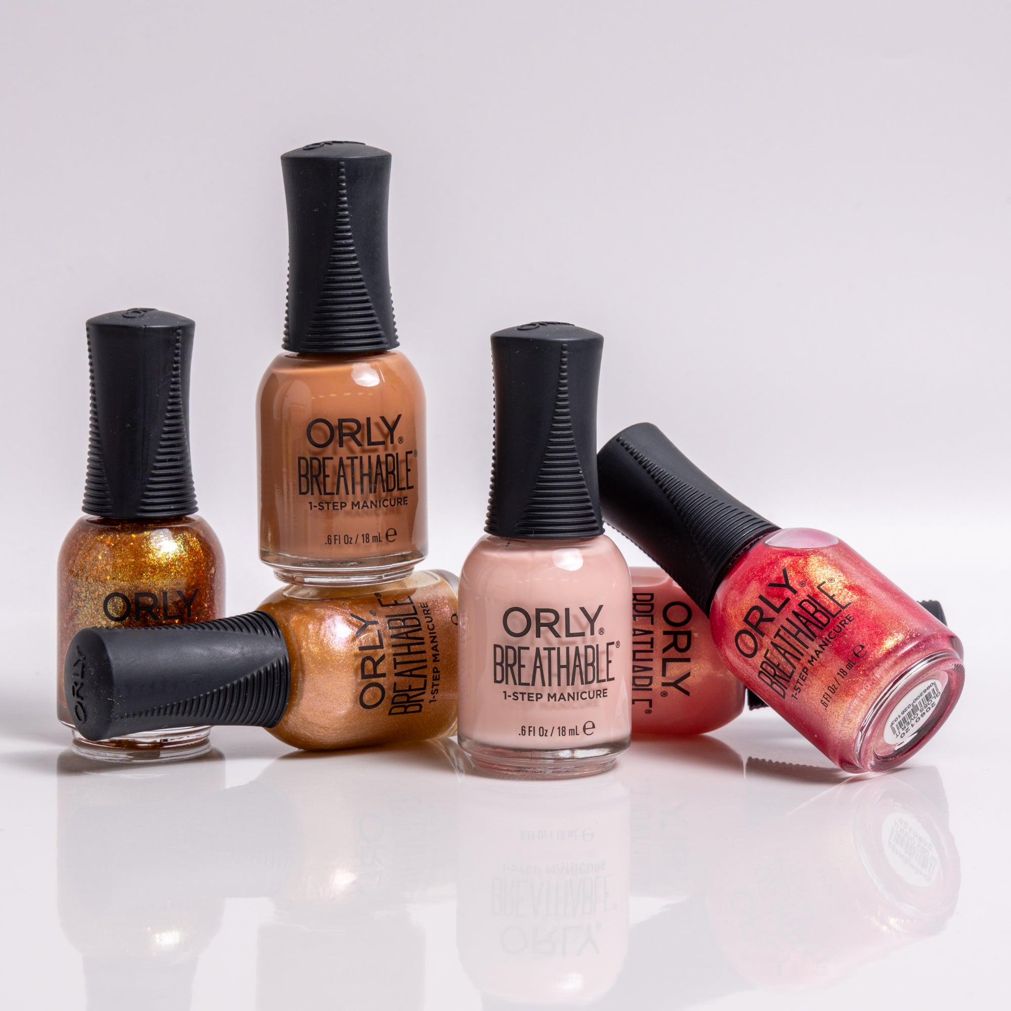 ORLY Glow & Behold Breathable Nail Polish Collection - 6 Piece | Glow ...