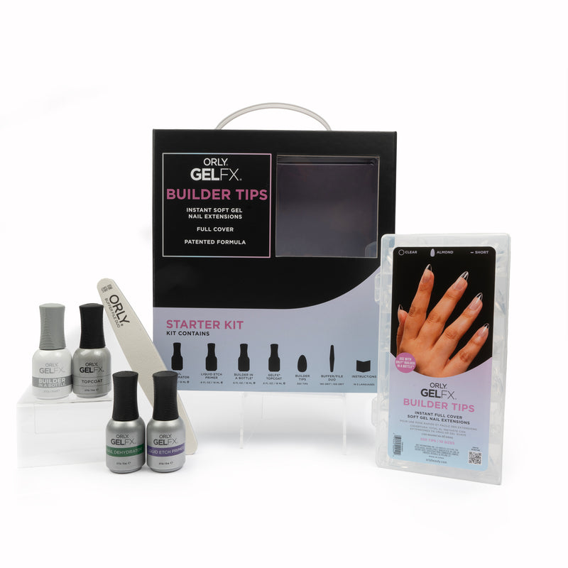 ORLY Builder Tips Starter Kit Short Almond ORLY Beauty UK