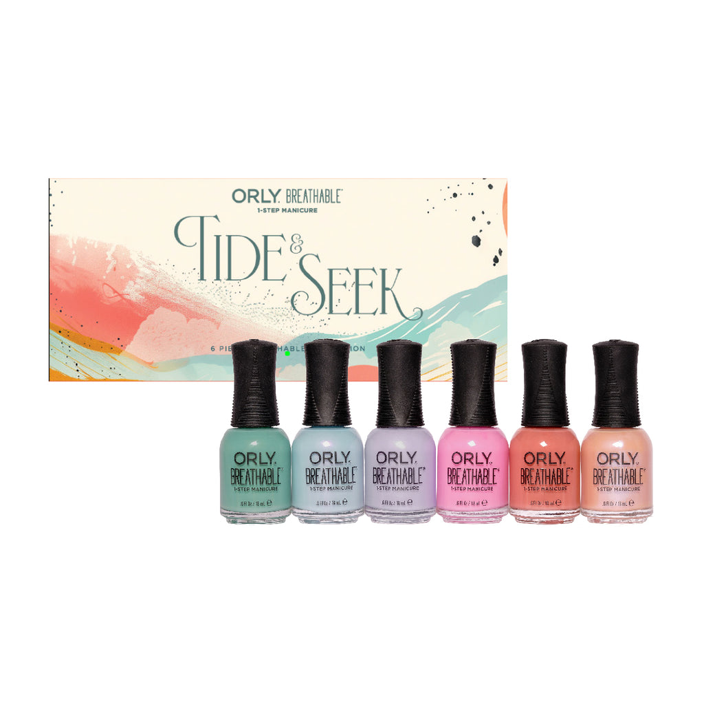 ORLY Tide & Seek Breathable Nail Polish Collection - 6 Piece