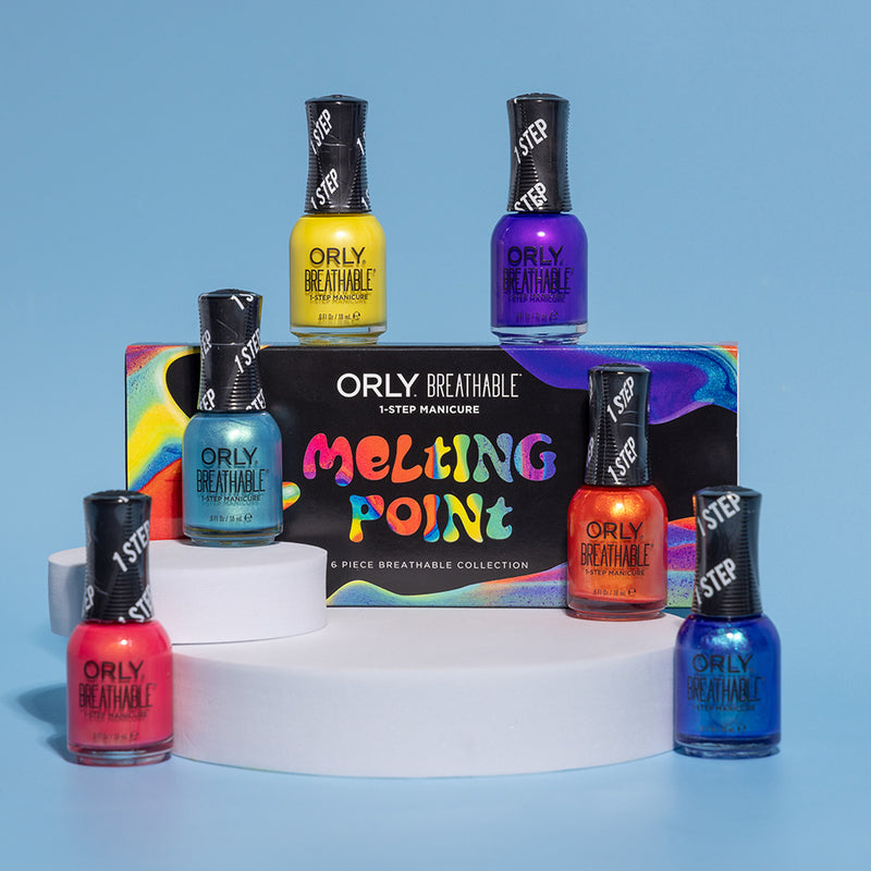 ORLY Melting Point Breathable Nail Polish Collection - 6 Piece