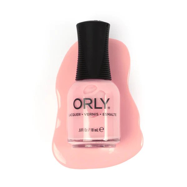 ORLY Lift The Veil delicate pink crème nail polish finish