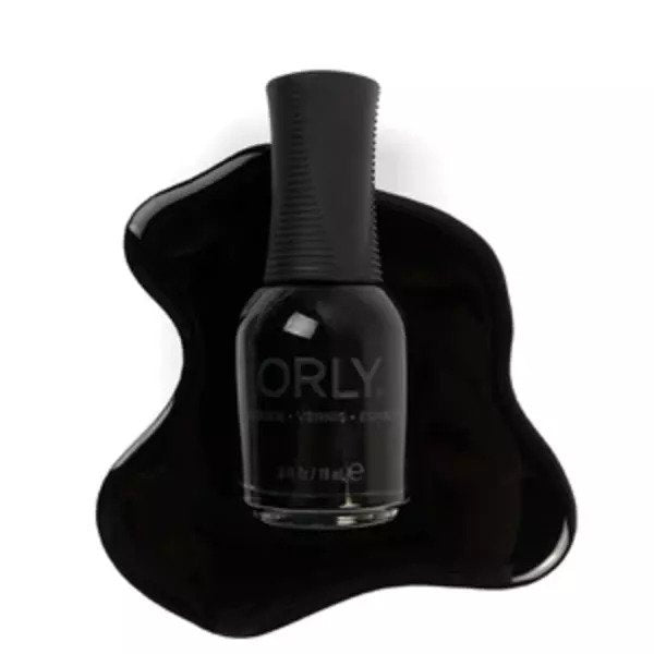 ORLY Liquid Vinyl Black Nail Polish 18ml